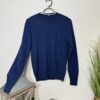 Uniqlo Cornflower Blue Wool Fine Gauge Knit Long Sleeve Jumper S