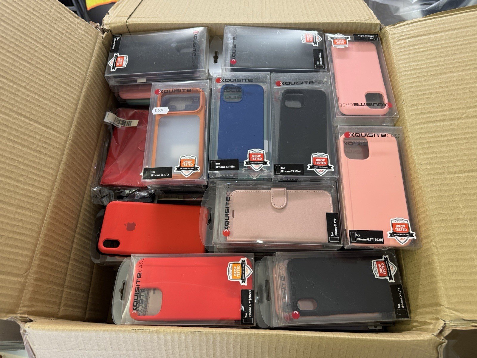 100 Brand New iPhone Cases Wallet & Bumper In Various Colours In Packaging