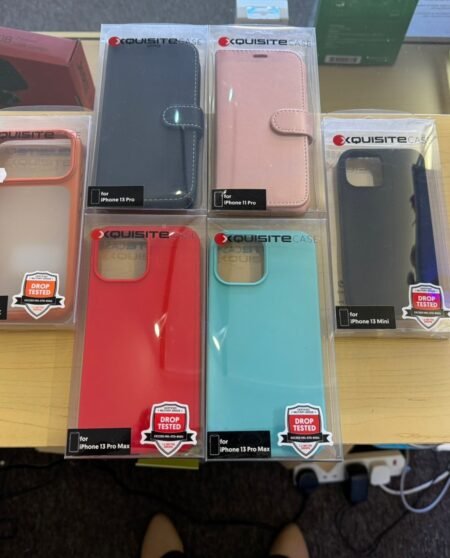 100 Brand New iPhone Cases Wallet & Bumper In Various Colours In Packaging