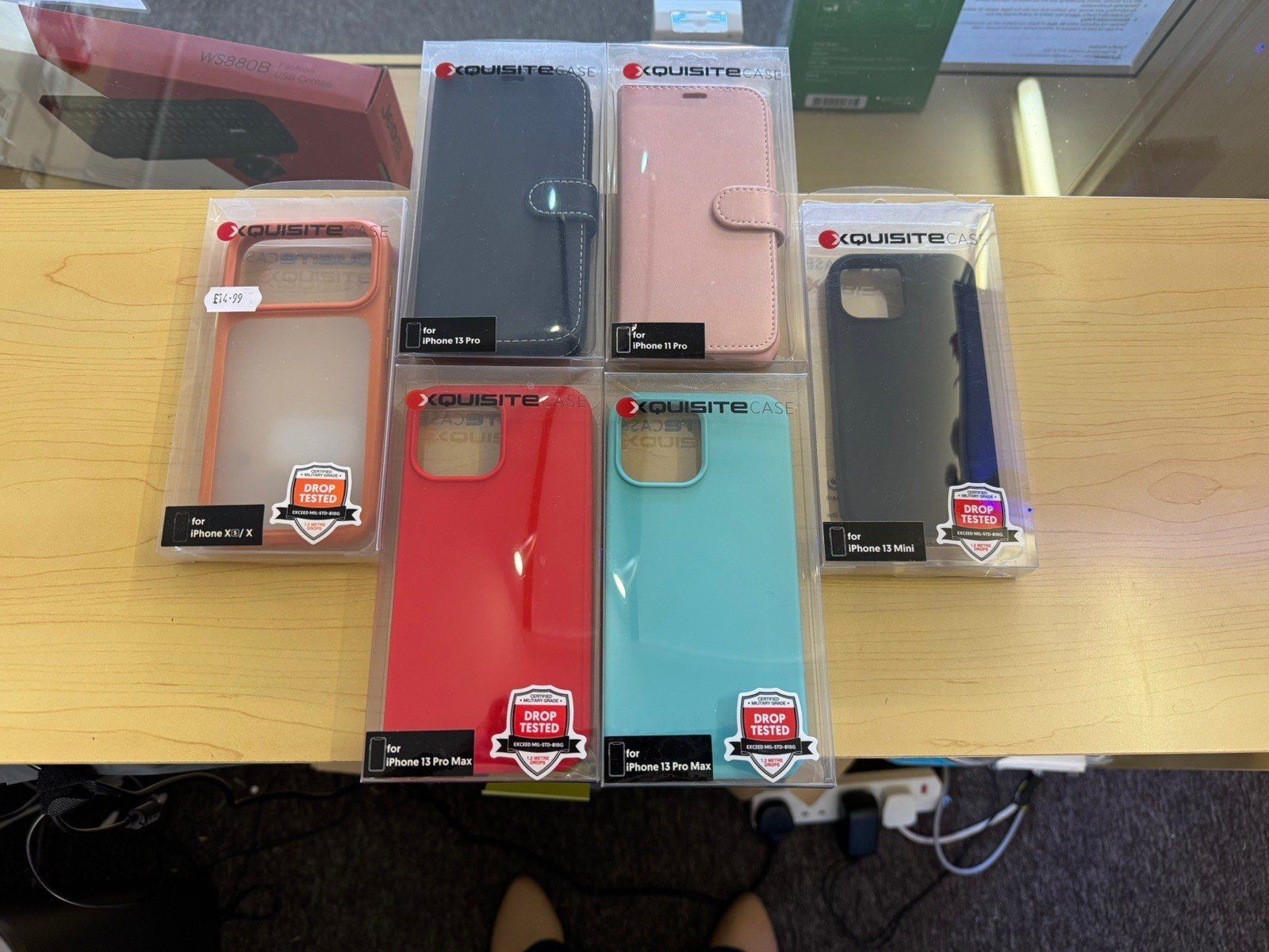 100 Brand New iPhone Cases Wallet & Bumper In Various Colours In Packaging