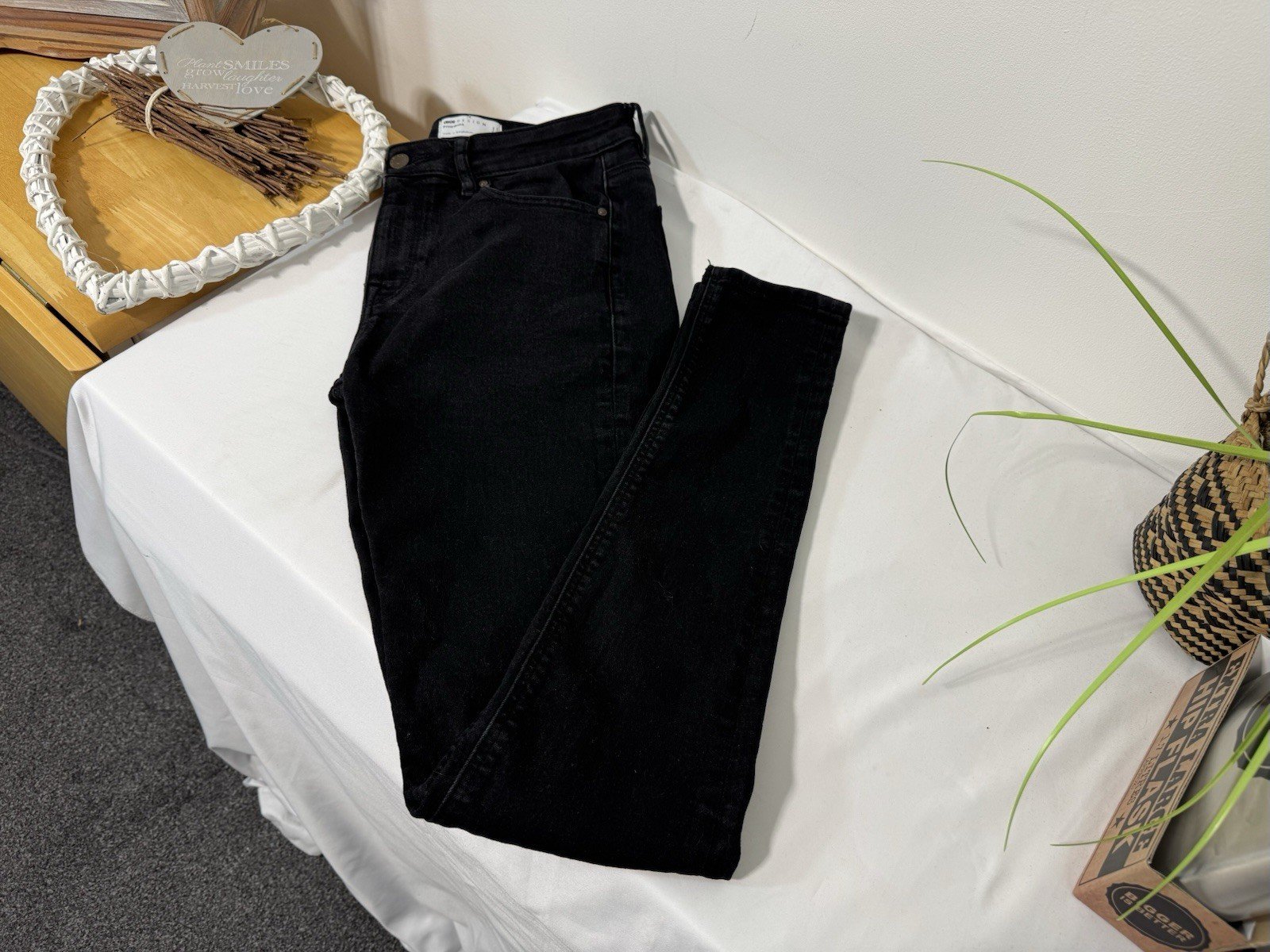 ASOS Black Power stretch Skinny Jeans W30 L31