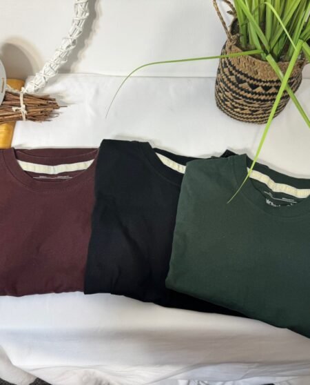 Bundle Of 3 Charles Wilson Cotton T-Shirts Size S