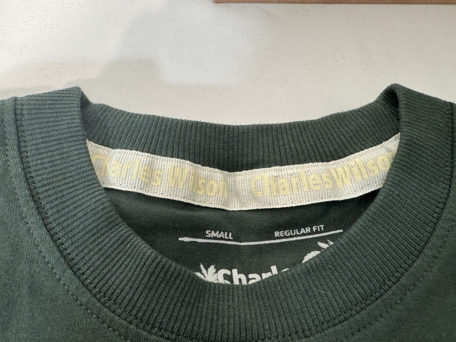 Bundle Of 3 Charles Wilson Cotton T-Shirts Size S