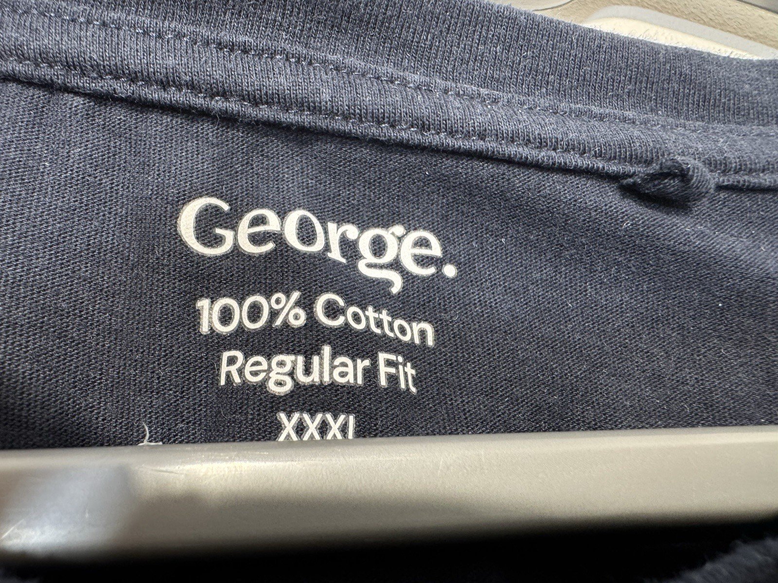 Deep Navy Short Sleeve T-Shirt Size 3XL