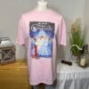 Disney Poster Pink Cinderella Graphic T-Shirt Size XL