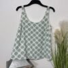 Ecru Print Cami Top Size 16
