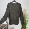 Grey Fleck Long Sleeve Crew Neck Jumper Size XL