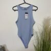 Ice Blue Sleeveless Bodysuit Size XS