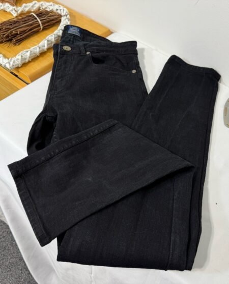 Industrialize Black Straight Fit Jeans W30 L34