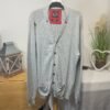 Luke 1977 Graphic Fine Knit Cardigan Size M