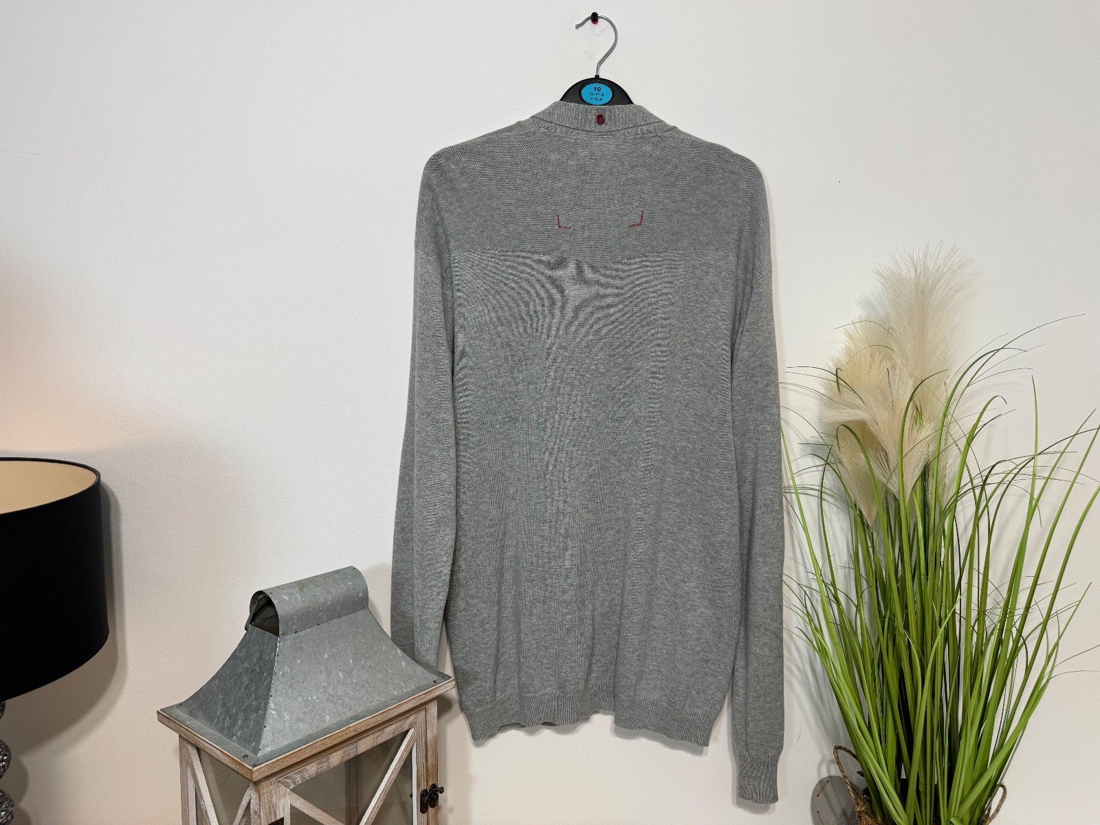 Luke 1977 Graphic Fine Knit Cardigan Size M