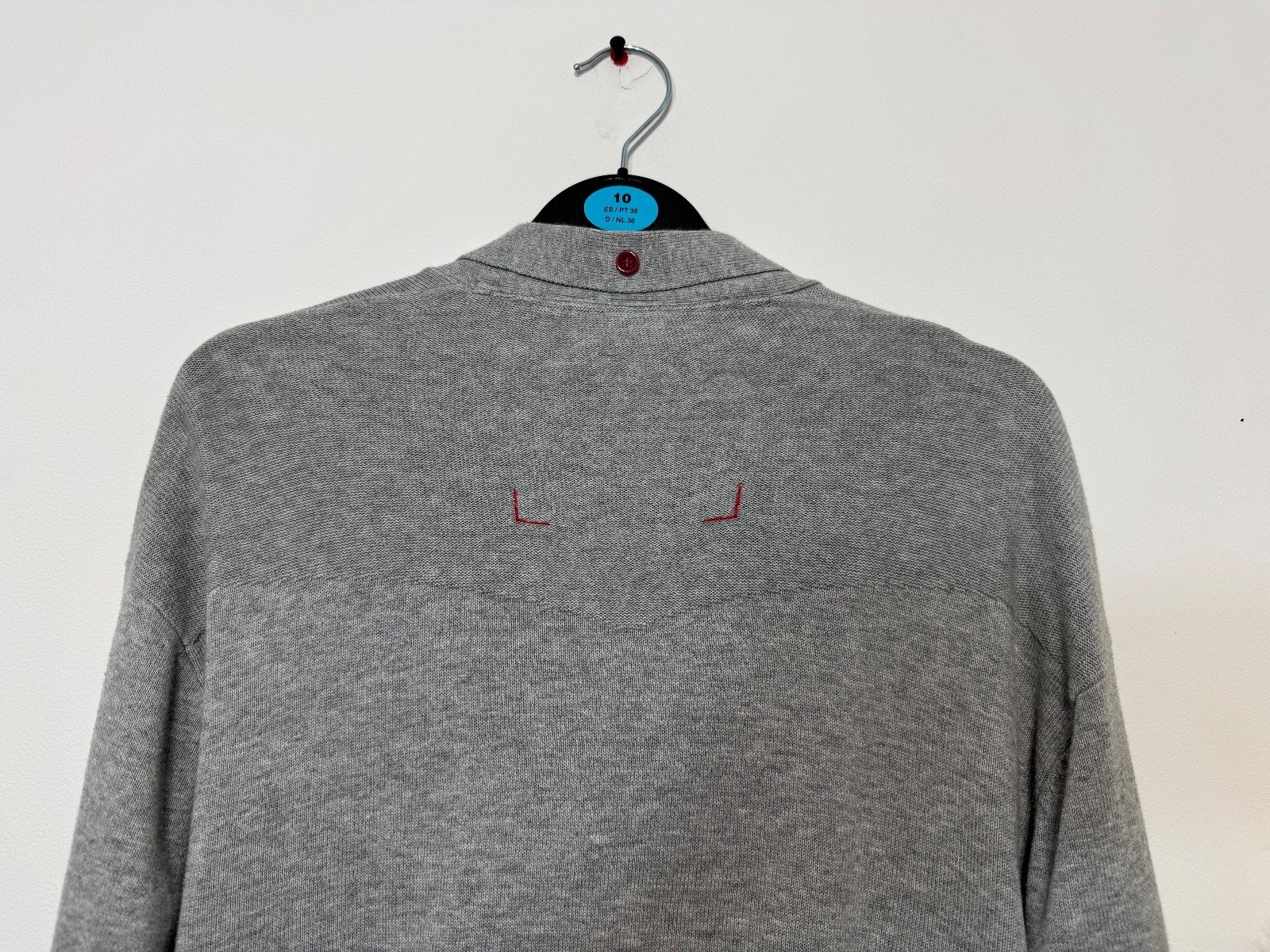 Luke 1977 Graphic Fine Knit Cardigan Size M