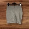 NEW.  PLT Grey Button Front Sweatshirt Skirt  Size 8