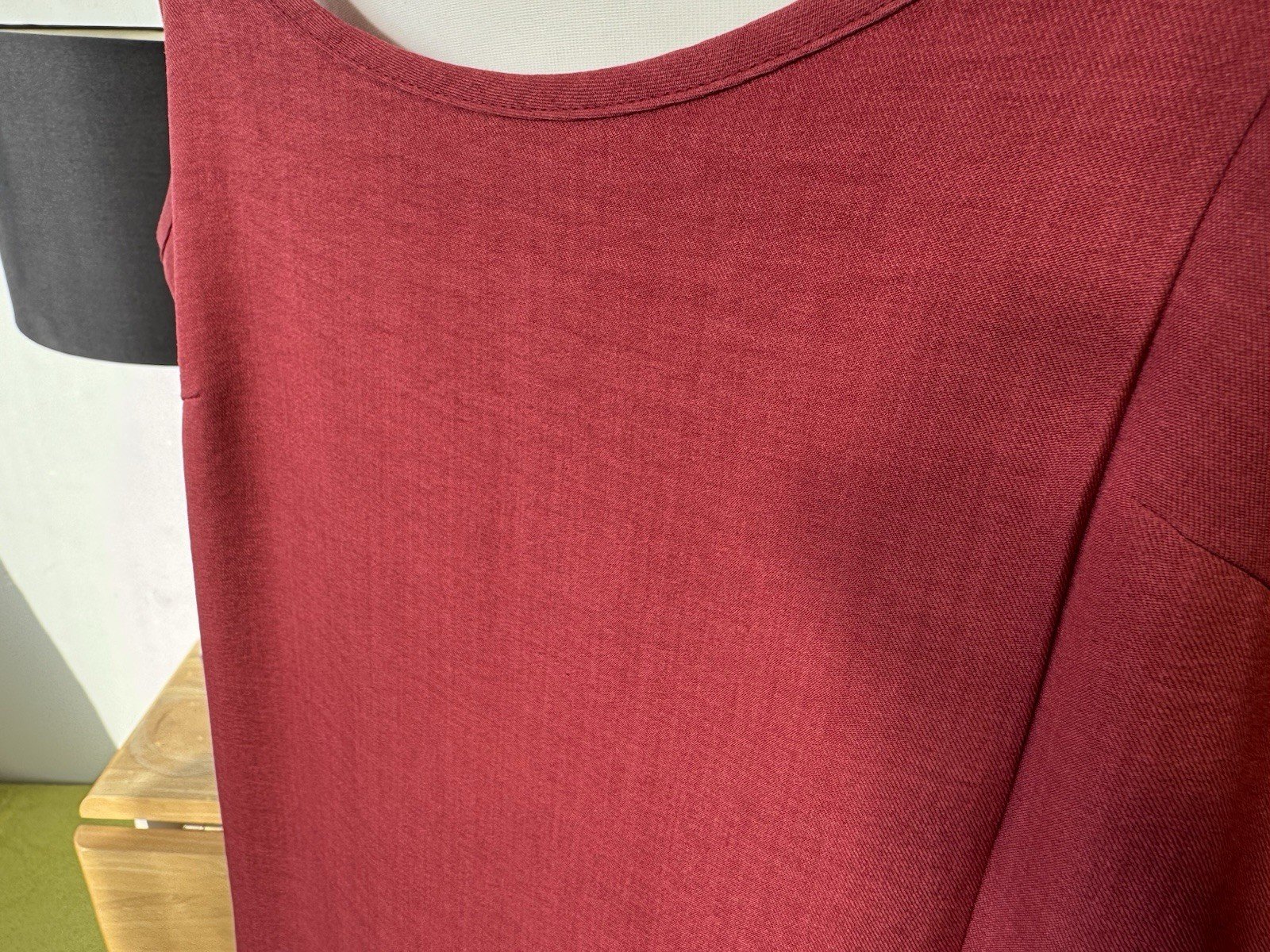 Vila Vimarinella Midi Strap Dress Adjustable Strap Front Thigh Split Size 8