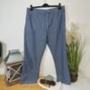 Cotton Traders Denim Blue Cotton Elasticated Waist Chinos W38 L29