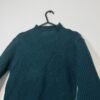 Emerald Green Textured Knit High Neck Jumper Dress Size S