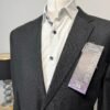 GEORGE BLACK PINSTRIPE TAILORED FIT JACKET 48R