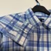 Gap Check Classic Fit Vintage Wash Long Sleeve Shirt Size L