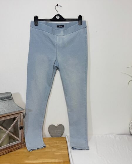 M&S Bleach Wash Jeggings Size 14