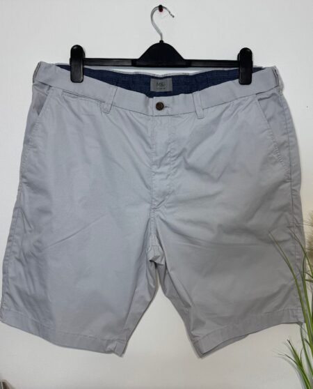 M&S Grey Chino Shorts W40in L10in