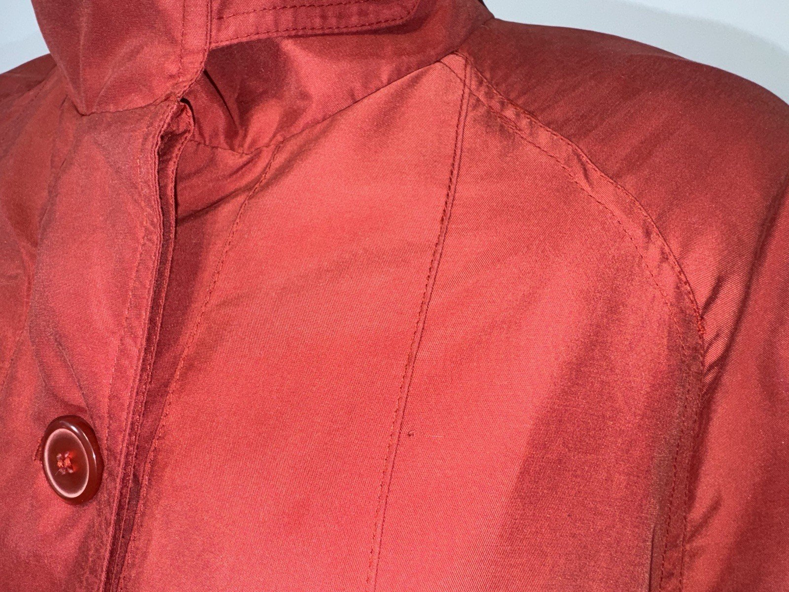 Paolucci Terracotta Lined Coat Size L