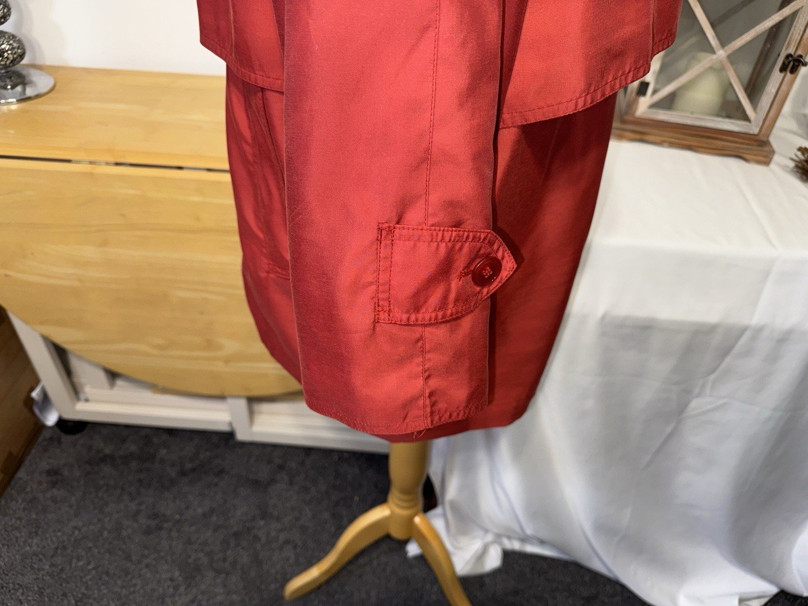 Paolucci Terracotta Lined Coat Size L