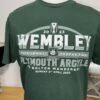 Papa Johns Trophy Final Wembley 2023 Green T-shirt Size XL