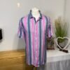 Primark Stripe Relaxed Fit Short Sleeve Shirt SizeXL