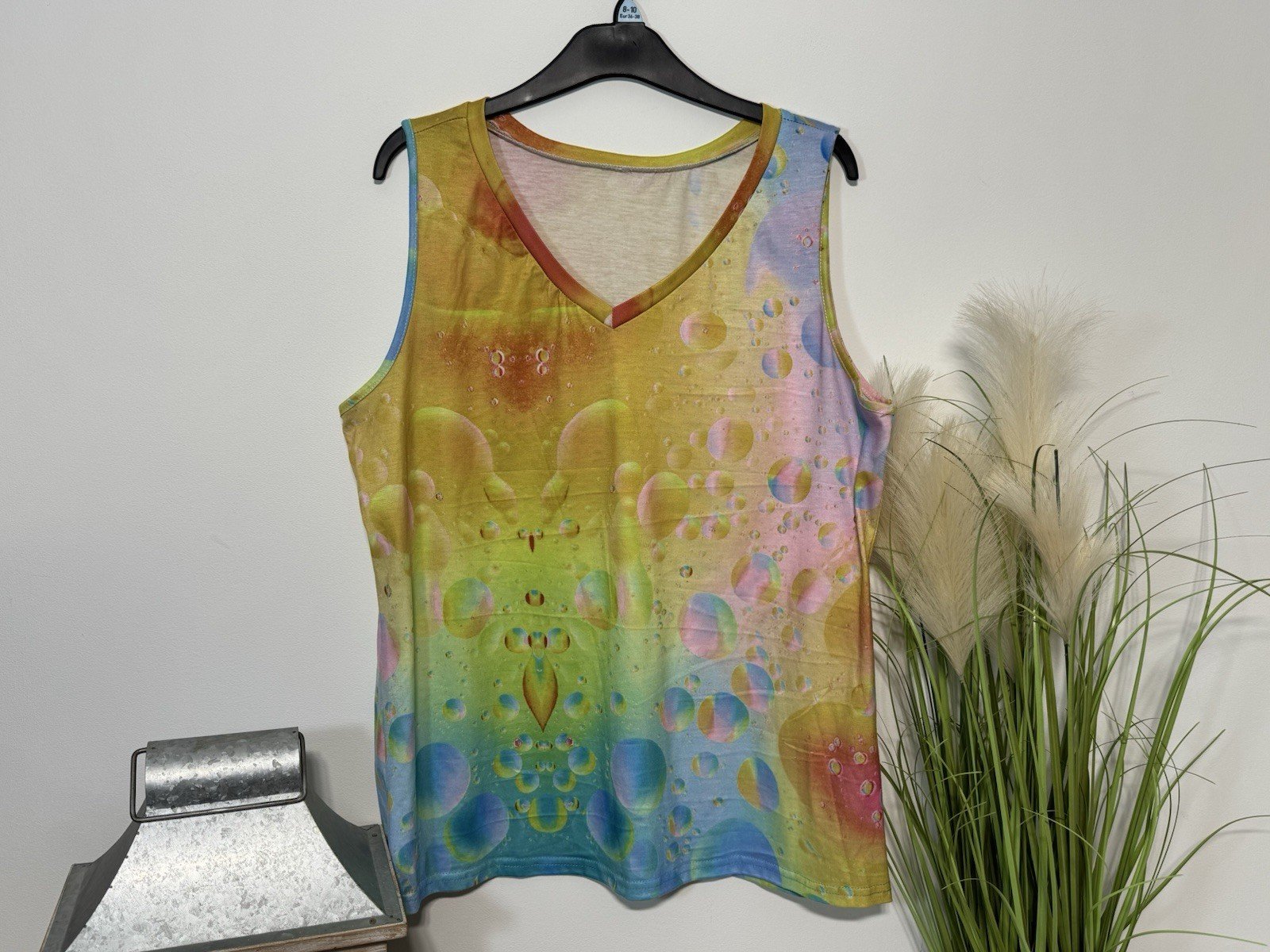 Tie Dye Vest Top Size M