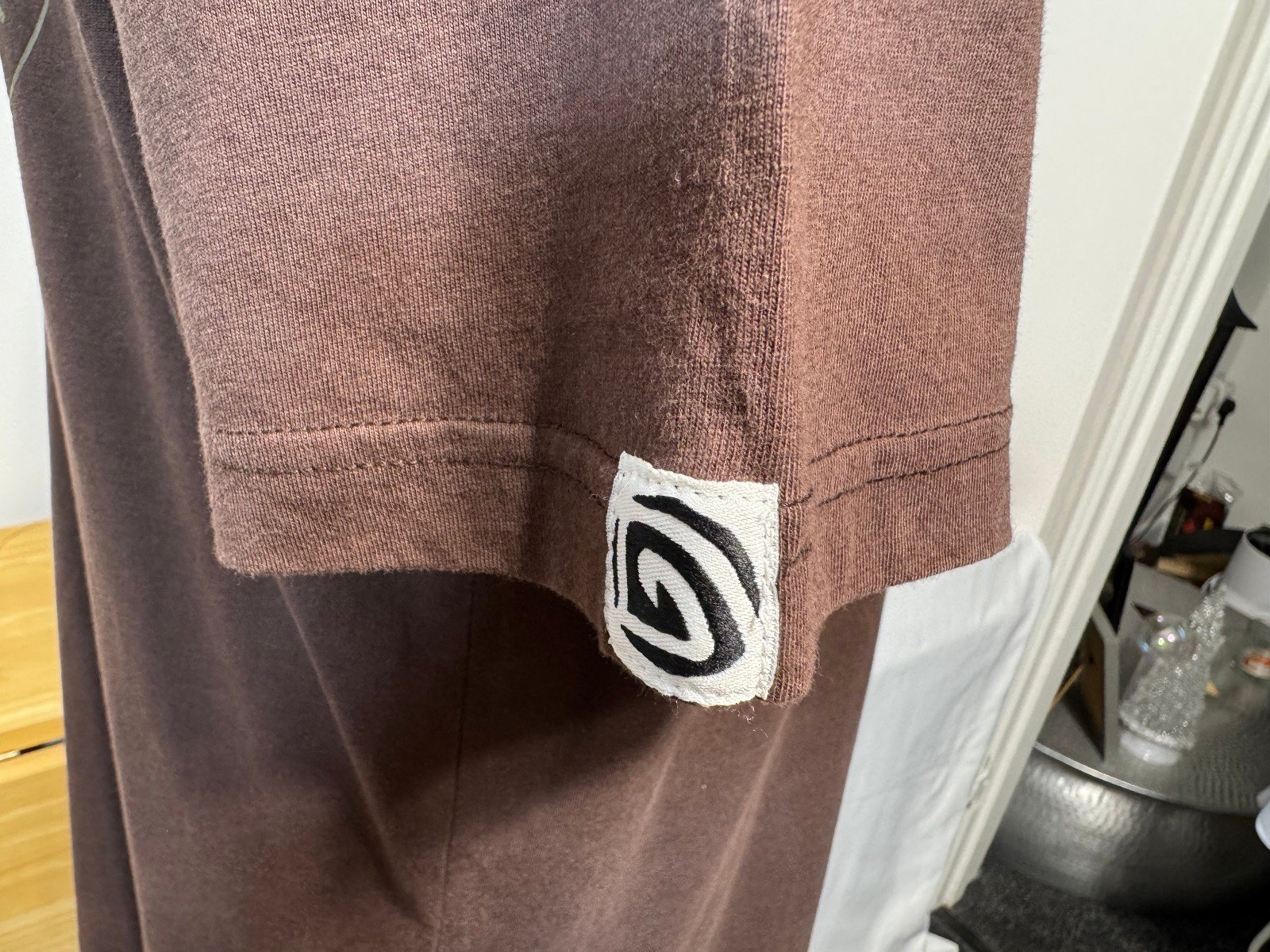 Trakker Brown Graphic Short Sleeve Cotton T-shirt Size XL