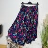 Asymmetrical High-Low Floral Skirt Size 8-10