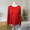Bonmarche Scarlet Tight Knit Acrylic Jumper Size 16/18