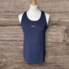 Boohoo Man Navy Cotton Vest With Front Graphic Size S