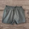 Deep Green Elasticated Drawcord Shorts Size 10