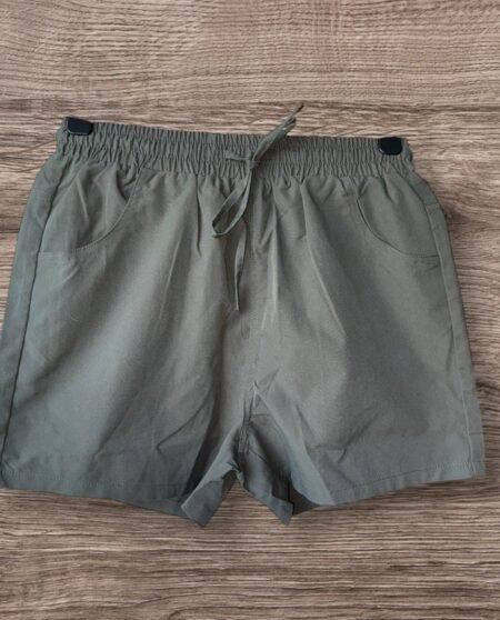 Deep Green Elasticated Drawcord Shorts Size 10