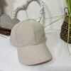 Ivory Fleece Adjustable Snapback Cap One Size