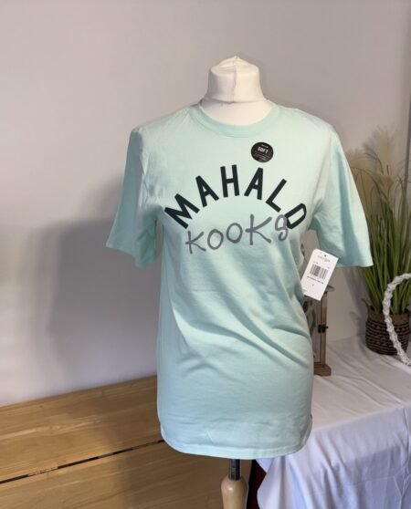 NEW. Hurley Mint Green T Shirt With Front Logo Short Sleeve Size S