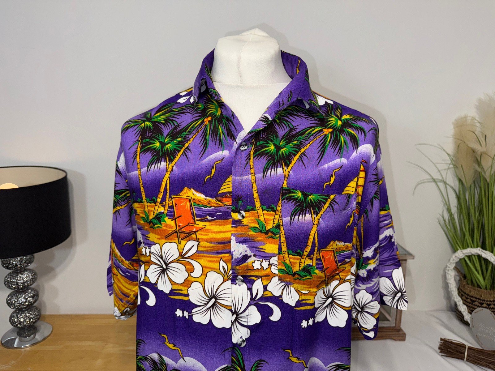 Pidoza Hawaiian Relaxed Fit Shirt Size XL
