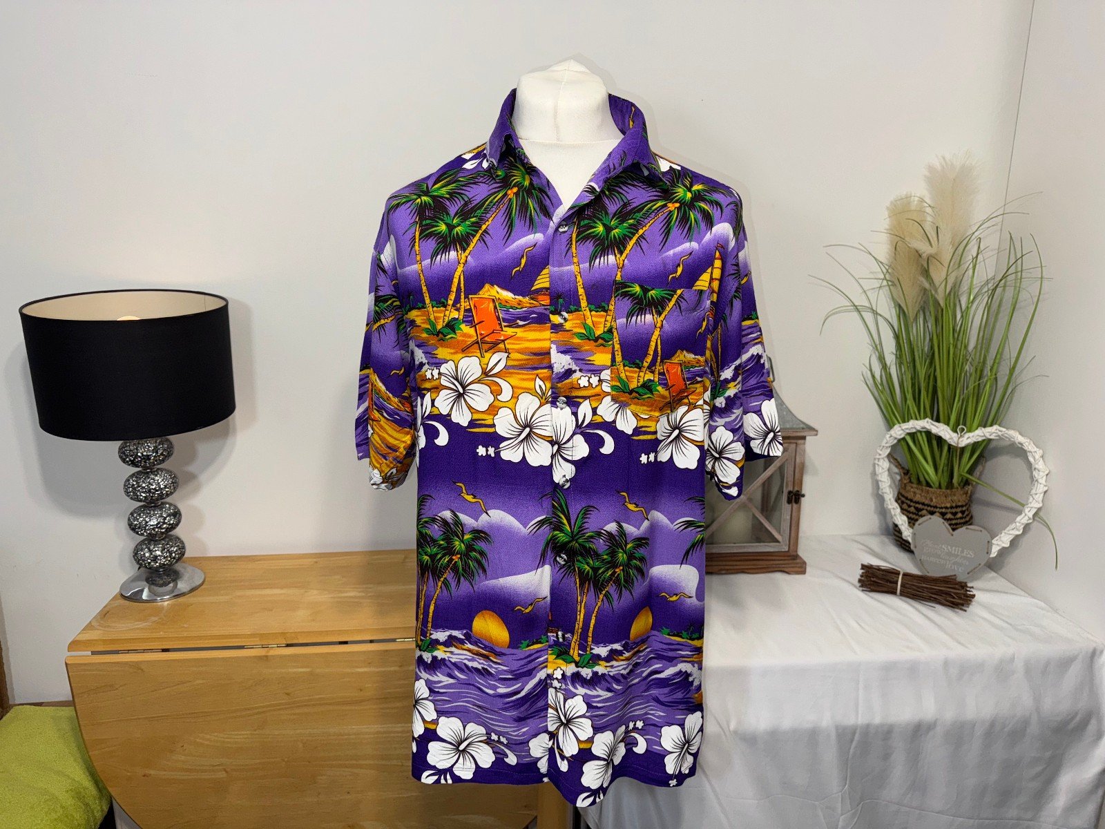 Pidoza Hawaiian Relaxed Fit Shirt Size XL
