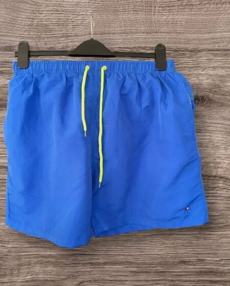 Royal Blue Lined Swim Shorts Elasticated Waist Drawcord Waist 28in NOT stretched