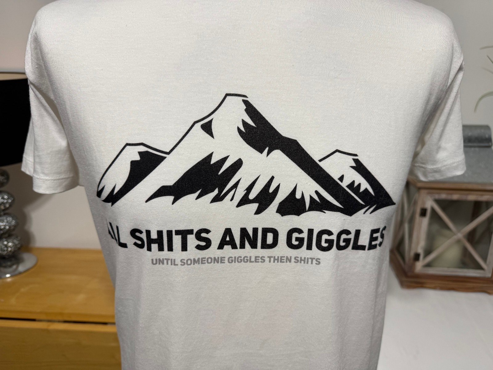 SOL'S WHITE GRAPHIC T-SHIRT SIZE S