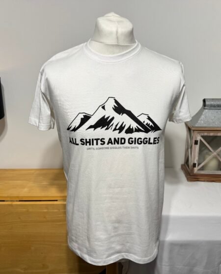 SOL'S WHITE GRAPHIC T-SHIRT SIZE S