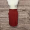 Tu Rust Textured Pencil Skirt Size 12