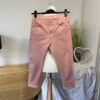 Womens Quba & Co pink cropped jeans Size UK8 Pocket Motif Excellent Condition