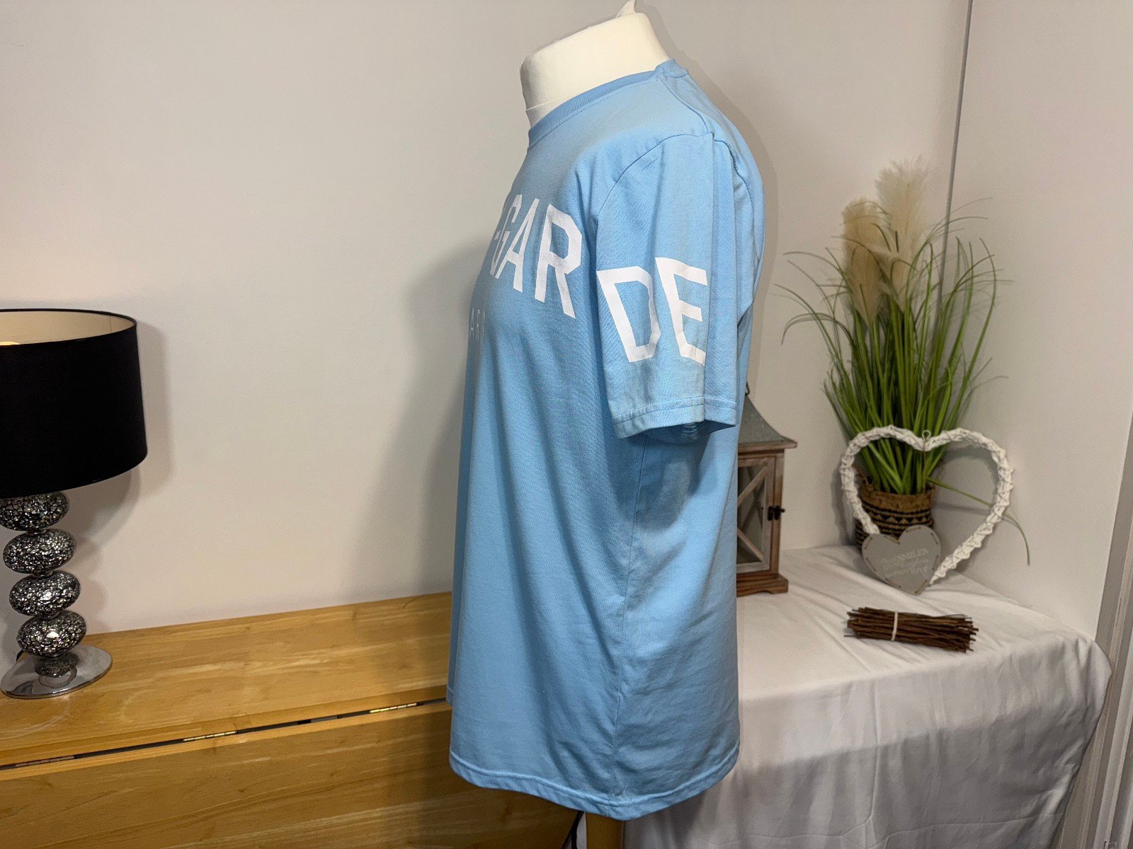 AVANT GARDE PARIS BLUE GRAPHIC T-SHIRT SIZE XL