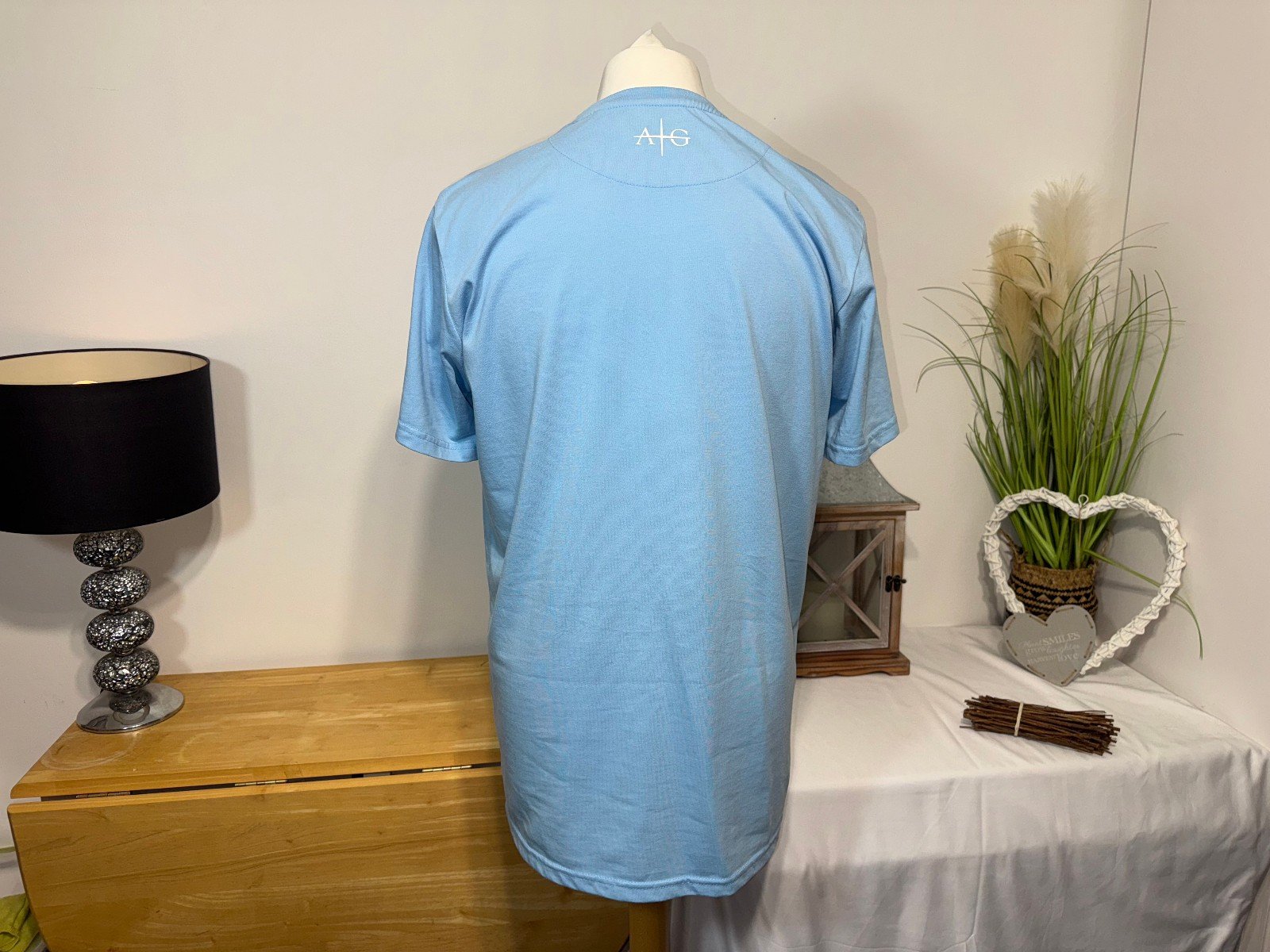 AVANT GARDE PARIS BLUE GRAPHIC T-SHIRT SIZE XL