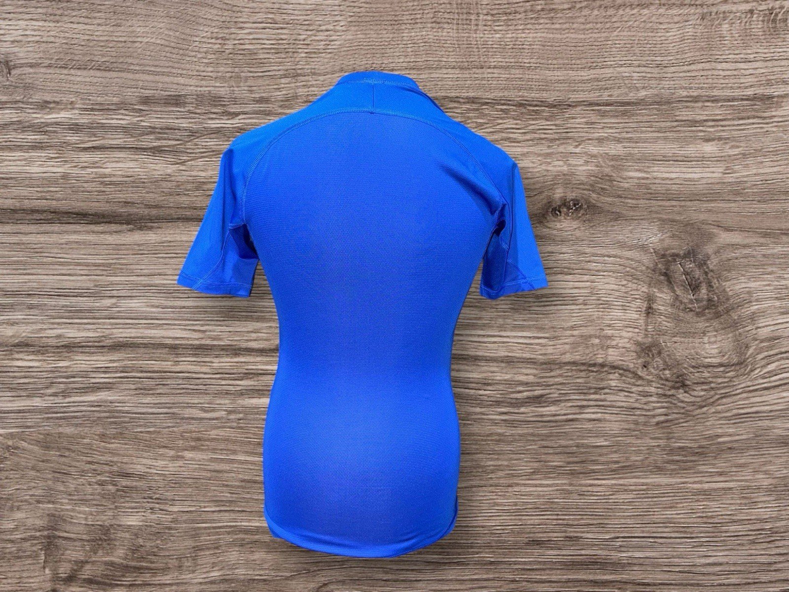 Adidas Alpha skin Climacool Royal Blue Gym Training Top Shoulder Motif Size M