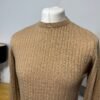 Burtons Fine Cable Knit Crew Neck Jumper Size M