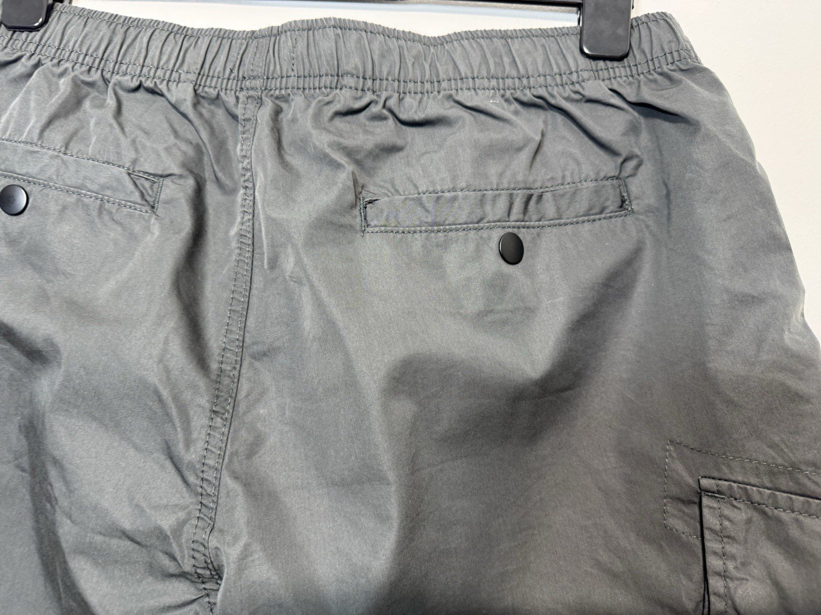 Charcoal Grey Cargo Shorts Size L