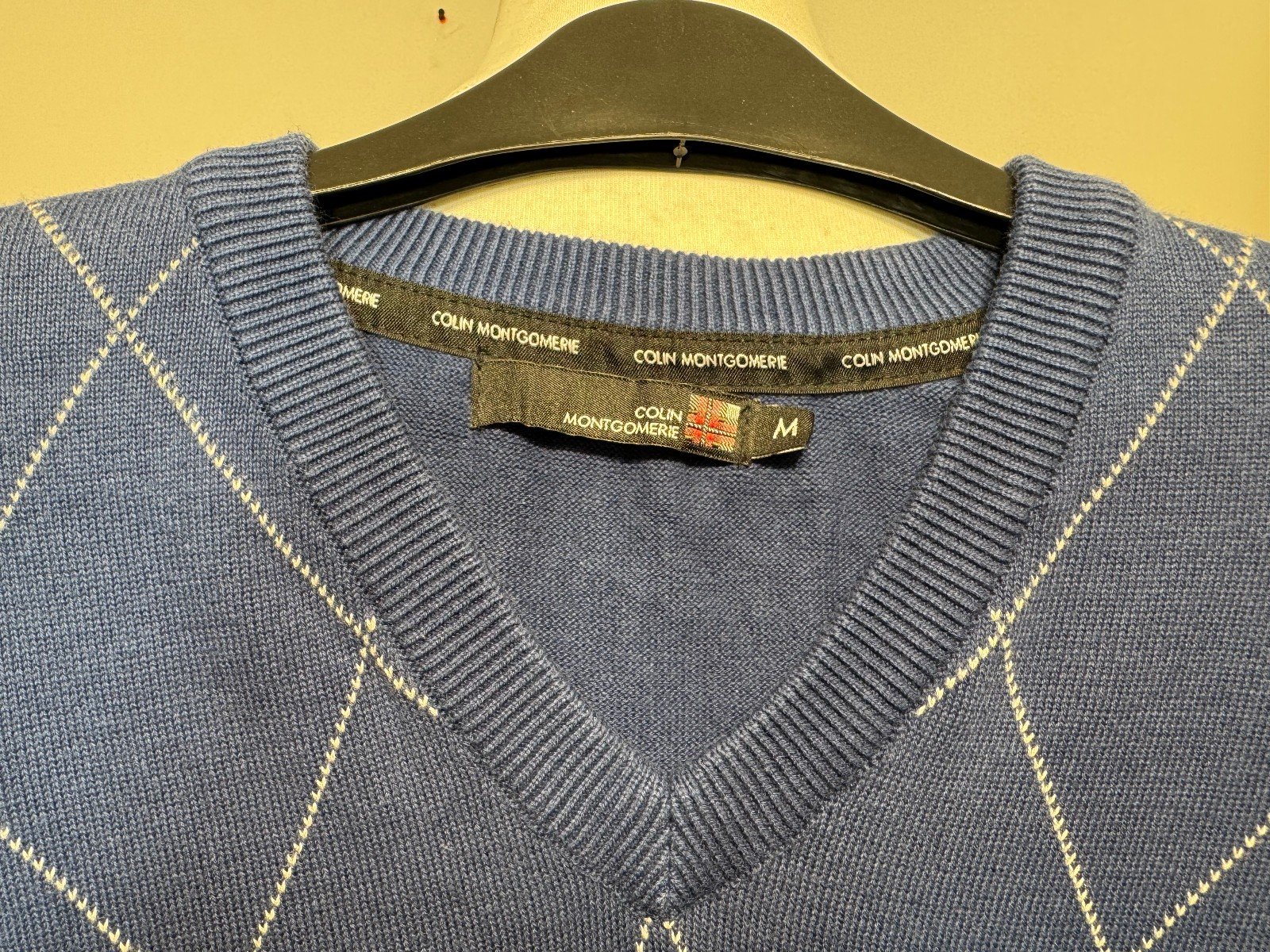 Colin Mongomery French Navy Tank Top Size M